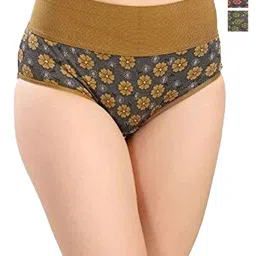 arLa APPAREL Pack Of 3 Floral Printed Cotton Hipster Briefs AV2-PANTY-picture-48