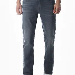 Jack & Jones Men Skinny Fit Low-Rise Light Fade Stretchable Jeans-picture-9