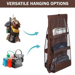 Kuber Industries Black Set of 2 Regular Multi-Utility Organisers image 4