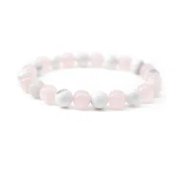 Divine souvenirs Unisex Artificial Beaded Elasticated Bracelet-45
