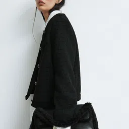 H&M Textured-Weave Jackets-image-10