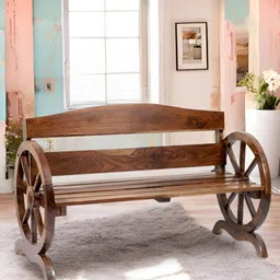 Ikiriya Brown 3 Seater Bench-25