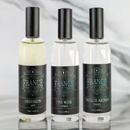 Eau DuFrance Set Of 3 Timeless Aromas- Men Obsession & Women Pink Wink EDP- 50 ml Each-16
