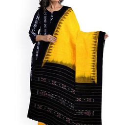 KALPRA FASHION Ethnic Motifs Printed Pure Cotton Unstitched Dress Material-image-88