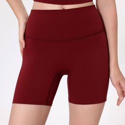 LULU & SKY Women Skinny Fit High-Rise Sports Shorts-image-57