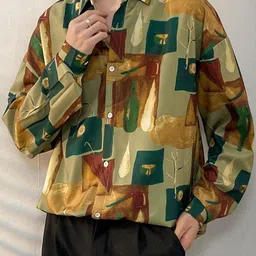 Mast & Harbour Men Printed Casual Shirt-picture-33