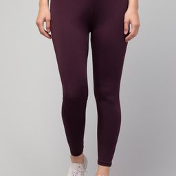 UllasPemium Women Solid Dri-FIT High Waist Gym Tights-image-81