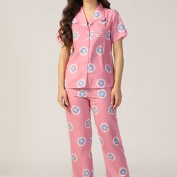 House of Comfort Women Printed Night suit-image-24