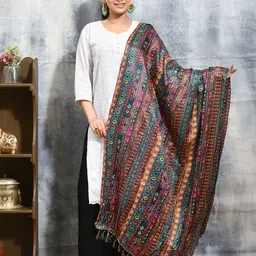 swatika Ethnic Motif Printed Dupatta-26