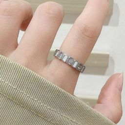 SALTY Silver Plated Stone Studded Finger Ring-image-31