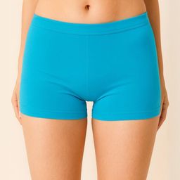 CKARFE Women Solid Mid-rise High Coverage Stretch Boy Shorts SBT-33-picture-45