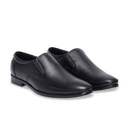 Fresco Italia Men Leather Formal Loafers-image-6