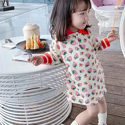 StyleCast x Revolte Print T-shirt Dress-image-96