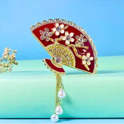 MANSIYAORANGE Women Embellished Claw Clip-98