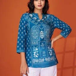 Kaftanize Ethnic Motifs Printed Kurti-picture-28