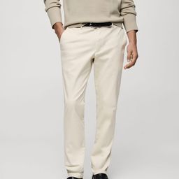 MANGO MAN Slim Fit Chinos-image-28