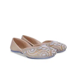 CATBIRD Women Embellished Mojaris with Ethnic - Embellished-image-36