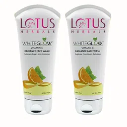 Lotus Herbals WhiteGlow Set Of 2 Vitamin C Radiance Face Wash-100g Each image 2