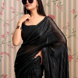 Ode by House of Pataudi Embellished Ready to Wear Saree-picture-19
