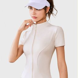 HRX by Hrithik Roshan Stand Collar Short Sleeves Crop Tailored Jacket-picture-5