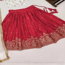 RJ ONLINE Embellished Silk Lehenga Choli-image-99