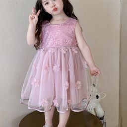 LULU & SKY Embellished Fit & Flare Dress-image-38