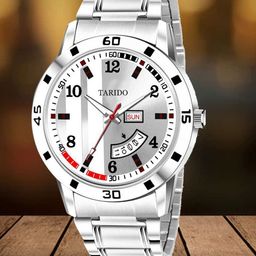 TARIDO Men Printed Dial & Bracelet Style Straps Analogue Watch TD9519SM1-21
