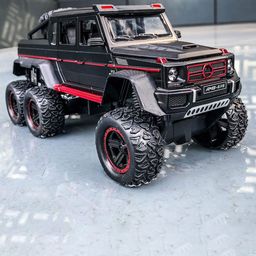 COELON Kids 1:24 Scale Metal AMG Model With Light Sound Pullback Openable Door Diecast Car-34