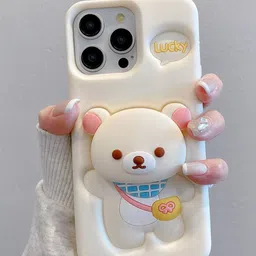 CASE CREATION Cartoon Characters Printed iPhone 15 Back Case Mobile Accessories image 4