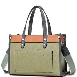 Lychee bags Women PU Structured Shoulder Bag with Quilted-image-92