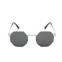 Provogue Unisex Square Sunglasses With UV Protected Lens PRG-RD321-C012-Black image 5