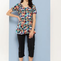Aarika Printed Swim Suit With Swim Cap-picture-46
