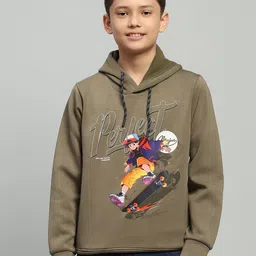 Monte Carlo Boys Printed Hooded Sweatshirt-image-19