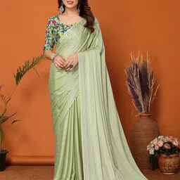 ROOP SUNDARI SAREES Striped Saree-image-49