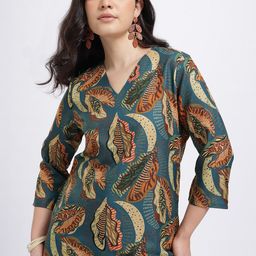 Anouk Rustic Printed Short Kurti-picture-46
