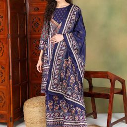 Moda Rapido Women Ethnic Motifs Printed Regular Kurta with Palazzos & Dupatta-41