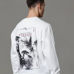 Red Tape Men Printed Sweatshirt-image-6