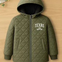 YK X Trampoline Unisex Hooded Solid Quilted Jacket-picture-46