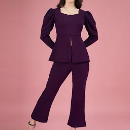 DressBerry Square Neck Top With Trousers Co-Ords-picture-48