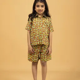SPARSA Unisex Kids Printed Shirt with Shorts-image-11