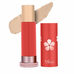 Olivia Set Of 7 Primer, BB Cream, Kajal, Foundation Stick & Powder, Fixer & Pouch image 3