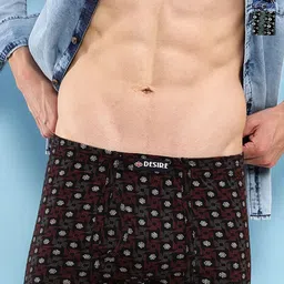 T.T. Pack Of 3Assorted Cotton Snug Fit Mini Trunks - DES_PRNT_MINI_IE_PO3_BGS_95-37