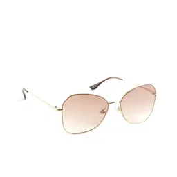 OPIUM Gold Butterfly UV Protected Lens Metal Sunglasses for Women OP-10329-C01-57-54