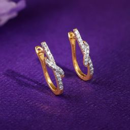 GIVA Diamond Minimal Earrings-image-49