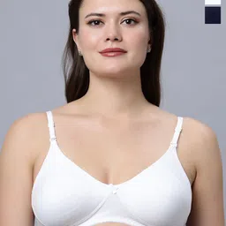 In Care Women Pack of 2 Full Coverage Non-Wired Cotton Bras-36