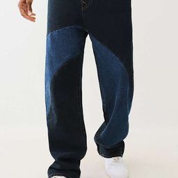 True Religion Men SN Vinny Flare Fit Blue Mid Rise Washed Jeans-image-46