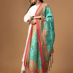 Kaizen TEXO FAB Ethnic Motifs Printed Dupatta image 5