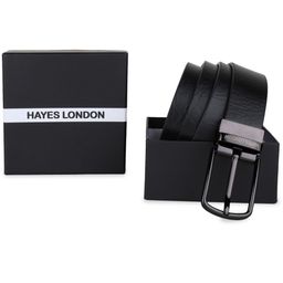 Hayes London Men Pack Of 2 Leather Reversible Formal Belt-image-46