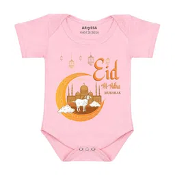 Arvesa Eid Al Adha MubarakPrinted Romper-37