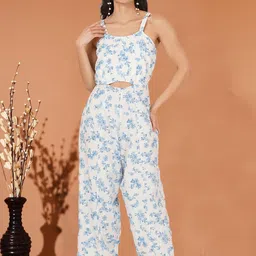 angloindu Printed Basic Jumpsuit-picture-0